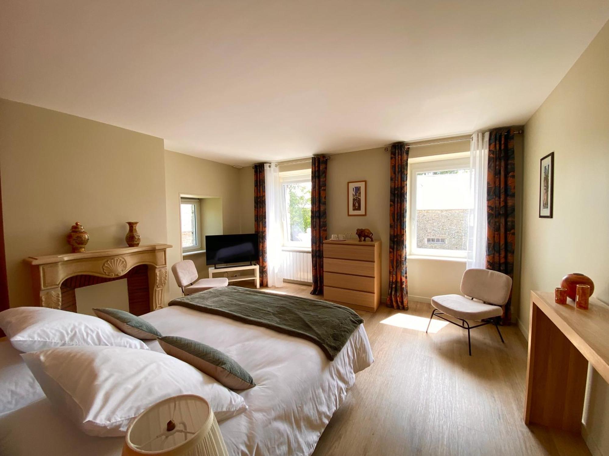 Chambres D'Hotes & Gites - Domaine Les Sources Portbail Exterior foto